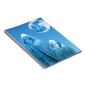 満月昇り ノートブック (右側)