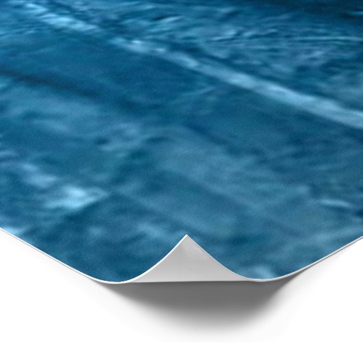 満月昇り ポスター (角)