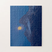 満月昇り | Grand Teton Driggs, Idaho ジグソーパズル (縦)