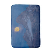 満月昇り | Grand Teton Driggs, Idaho バスマット (正面縦)