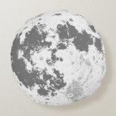 満月明るいSupermoon ラウンドクッション (裏面)