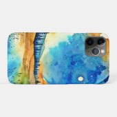 満月絵を描の Case-Mate iPhoneケース (裏面(横))