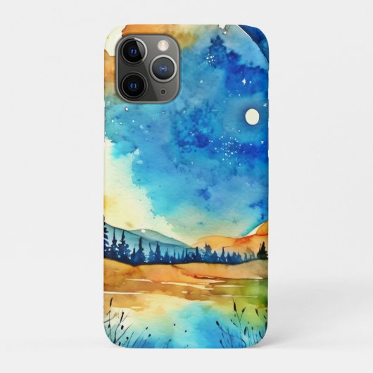 満月絵を描の Case-Mate iPhoneケース (裏)