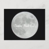 満月考えの事 ポストカード (正面)