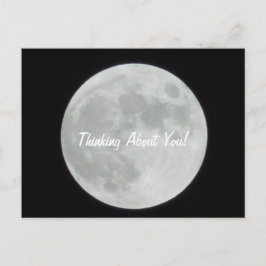 満月考えの事 ポストカード