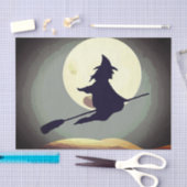 満月飛んでいるの魔女 薄葉紙 (クラフト)