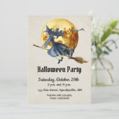 満月魔女ハロウィンパーティー 招待状 (スタンド正面)