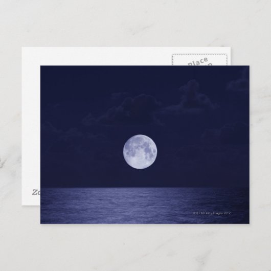 満月3 ポストカード (正面/裏面)