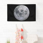 満月5' x 3'旗 横断幕 (インサイチュ)