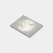 満月、こうもりとレイヴン ポストイット (アングル)