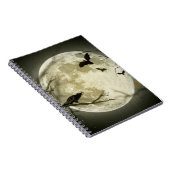 満月(こうもりとレーヴン) ノートブック (右側)