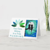 満月 カード (正面)