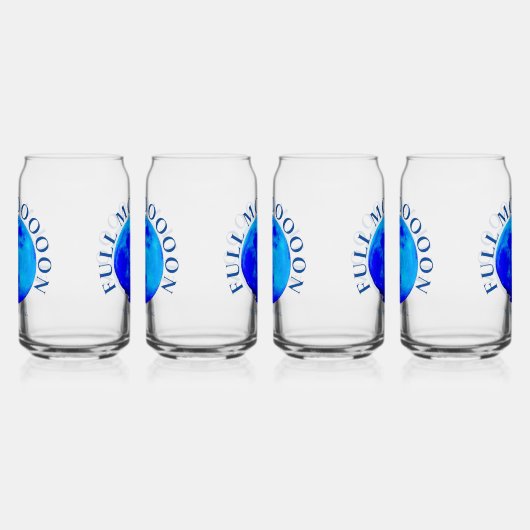 満月 ガラス缶 (右)