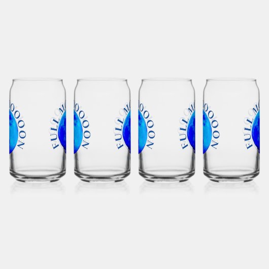 満月 ガラス缶 (左)