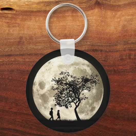 満月 キーホルダー (正面)