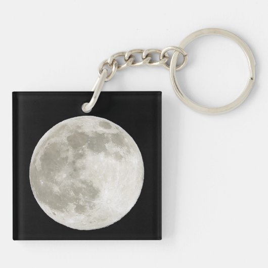 満月 キーホルダー (裏面)