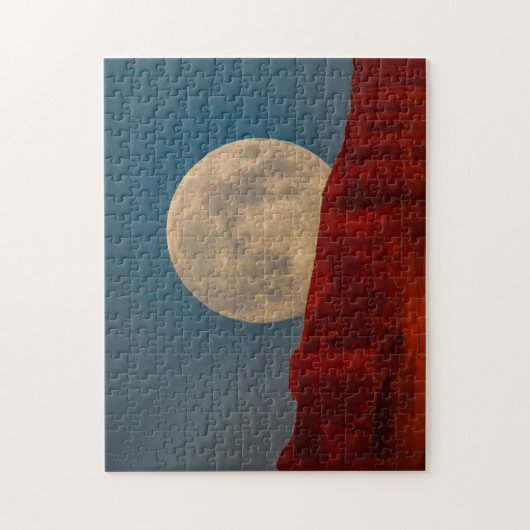 満月 ジグソーパズル (縦)