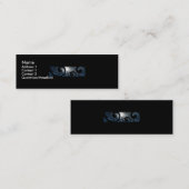 満月 スキニー名刺 (正面/裏面)