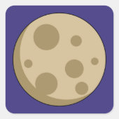 満月 スクエアシール (正面)