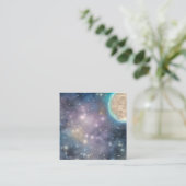 満月 スクエア名刺 (スタンド正面)