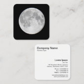 満月 スクエア名刺 (正面/裏面)
