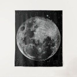 満月 タペストリー