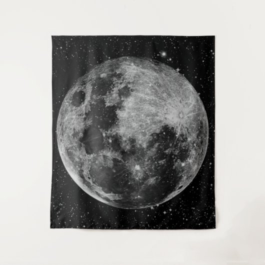 満月 タペストリー (正面)