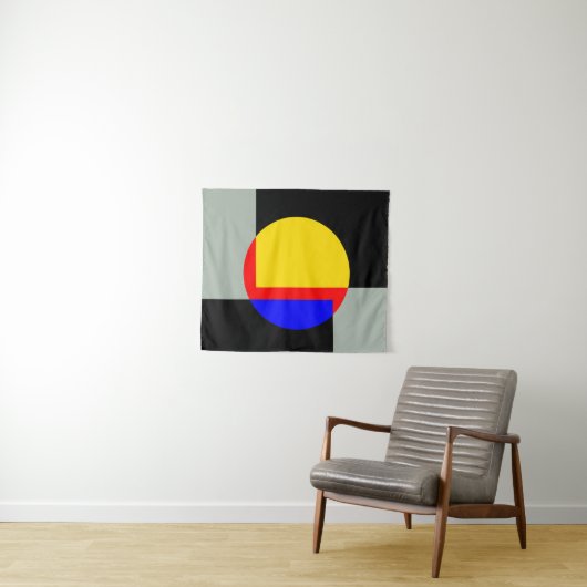 満月 タペストリー (インサイチュ(横))