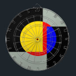 満月 ダーツボード<br><div class="desc">月，日，デザイン，ラグジュアリー，ファンタジー, カッコいいファッション，幾何学的，アーポップ・アートのト，建築</div>