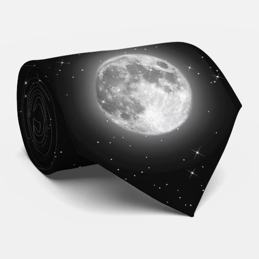 満月 ネクタイ (ロール)