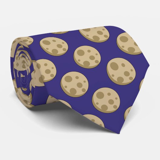 満月 ネクタイ (ロール)