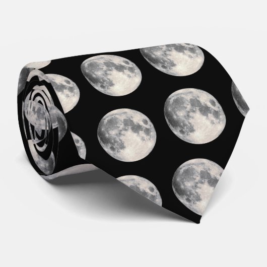 満月 ネクタイ (ロール)