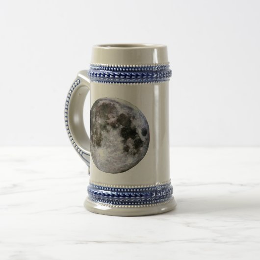 満月 ビールジョッキ (正面左)