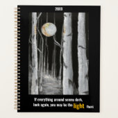 満月 プランナー手帳 (正面)