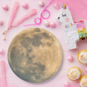 満月 ペーパープレート (パーティー)