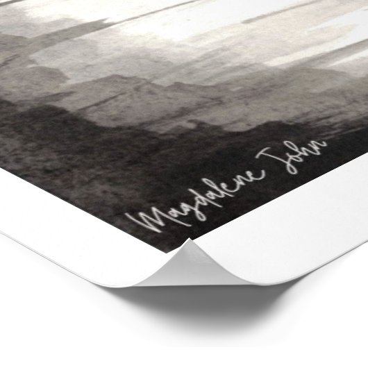 満月 ポスター (角)