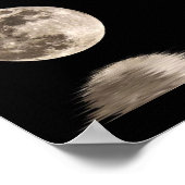 満月 ポスター (角)