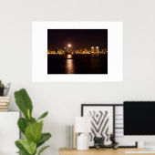 満月 ポスター (ホームオフィス)