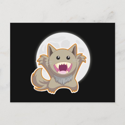 満月 ポストカード (正面)