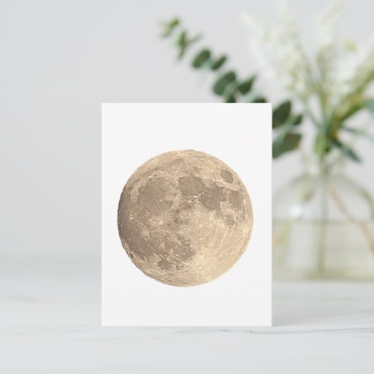 満月 ポストカード (スタンド正面)