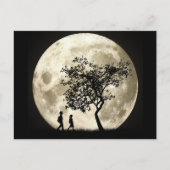 満月 ポストカード (正面)