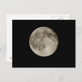 満月 ポストカード (正面/裏面)
