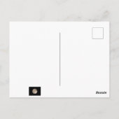 満月 ポストカード (裏面)