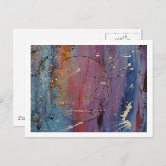 満月 ポストカード (正面/裏面)