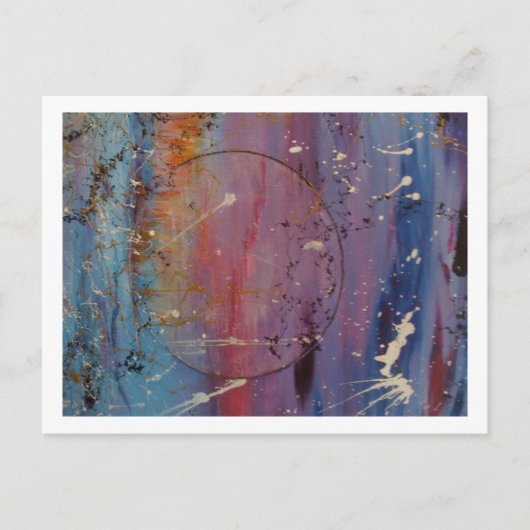 満月 ポストカード (正面)