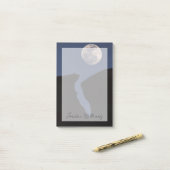 満月 |モニュメントバレー，アリゾナ ポストイット (デスク上)