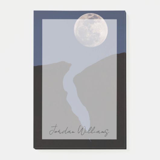 満月 |モニュメントバレー，アリゾナ ポストイット (正面)