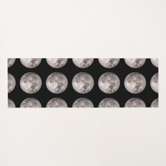 満月 ヨガマット (裏面(横))