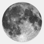 満月 ラウンドシール (正面)
