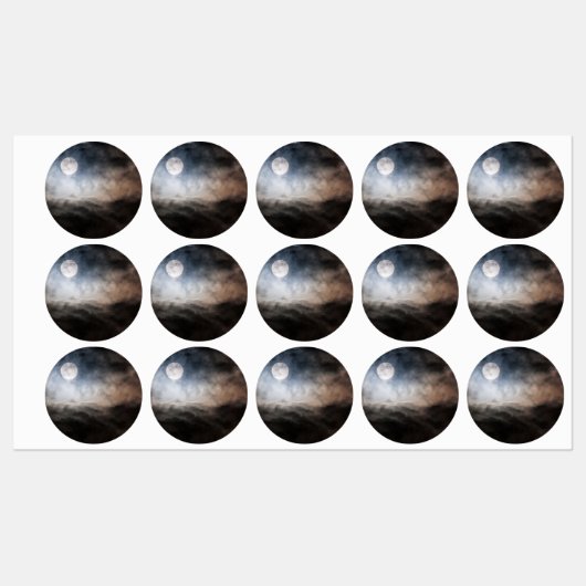 満月 ラベル (シート)